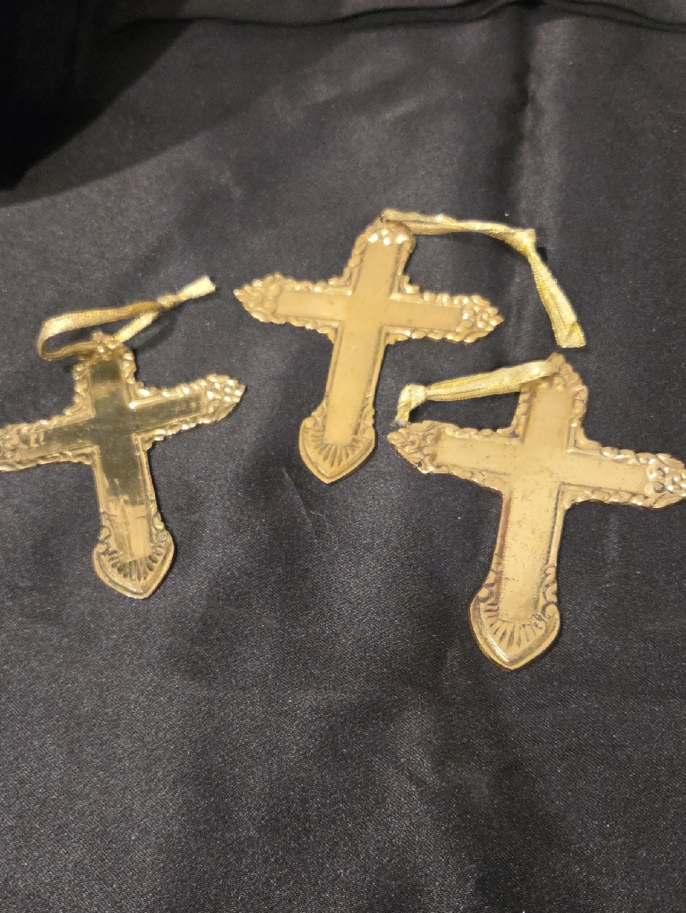 CROSS ORNAMENTS - SET OF 3